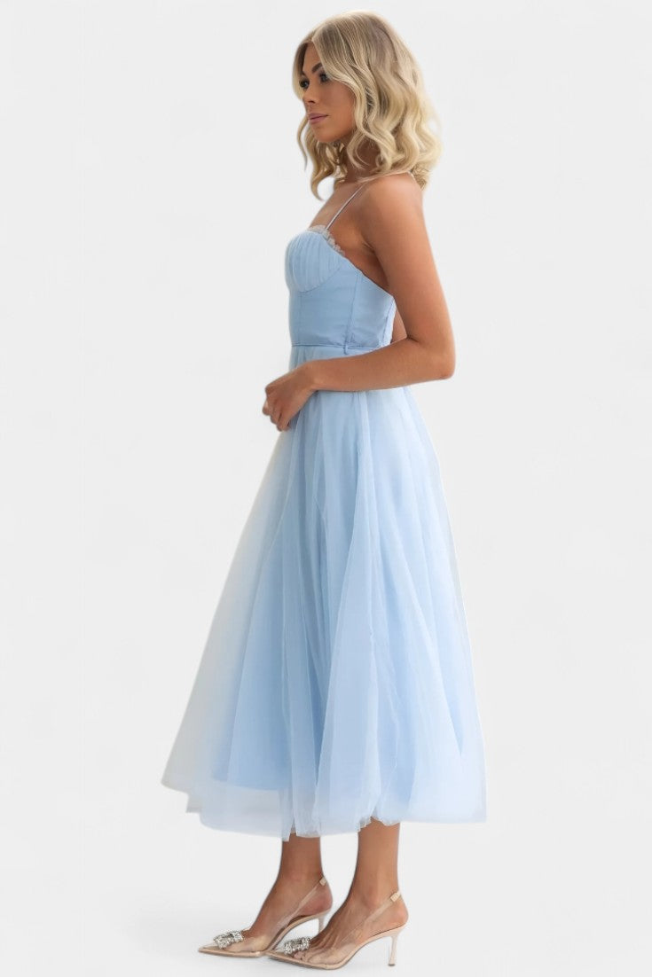 Eileen Vestido Midi de Tul