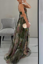 Gala™ - Encantador vestido largo con estampado floral