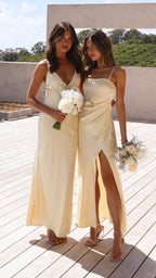 Vestido Maxi Ilana - Amarillo