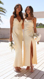 Vestido Maxi Ilana - Amarillo