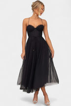 Eileen Vestido Midi de Tul