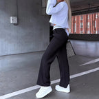 Camisa y Pantalón de traje holgado de moda para mujer (CONJUNTO)
