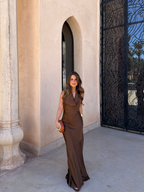 Vestido Alicante marrón