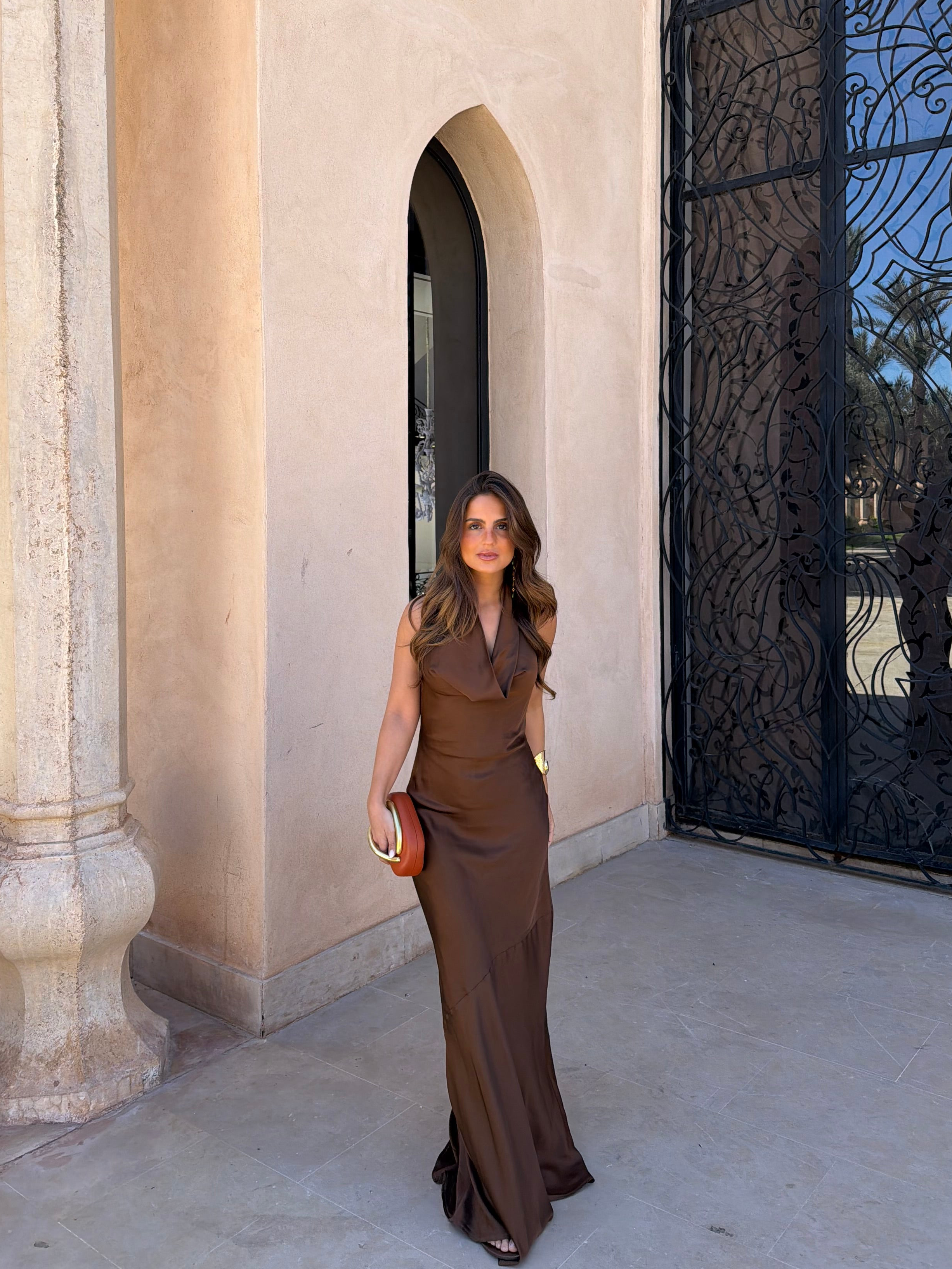 Vestido Alicante marrón