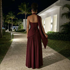 Maia - Vestido maxi sin tirantes