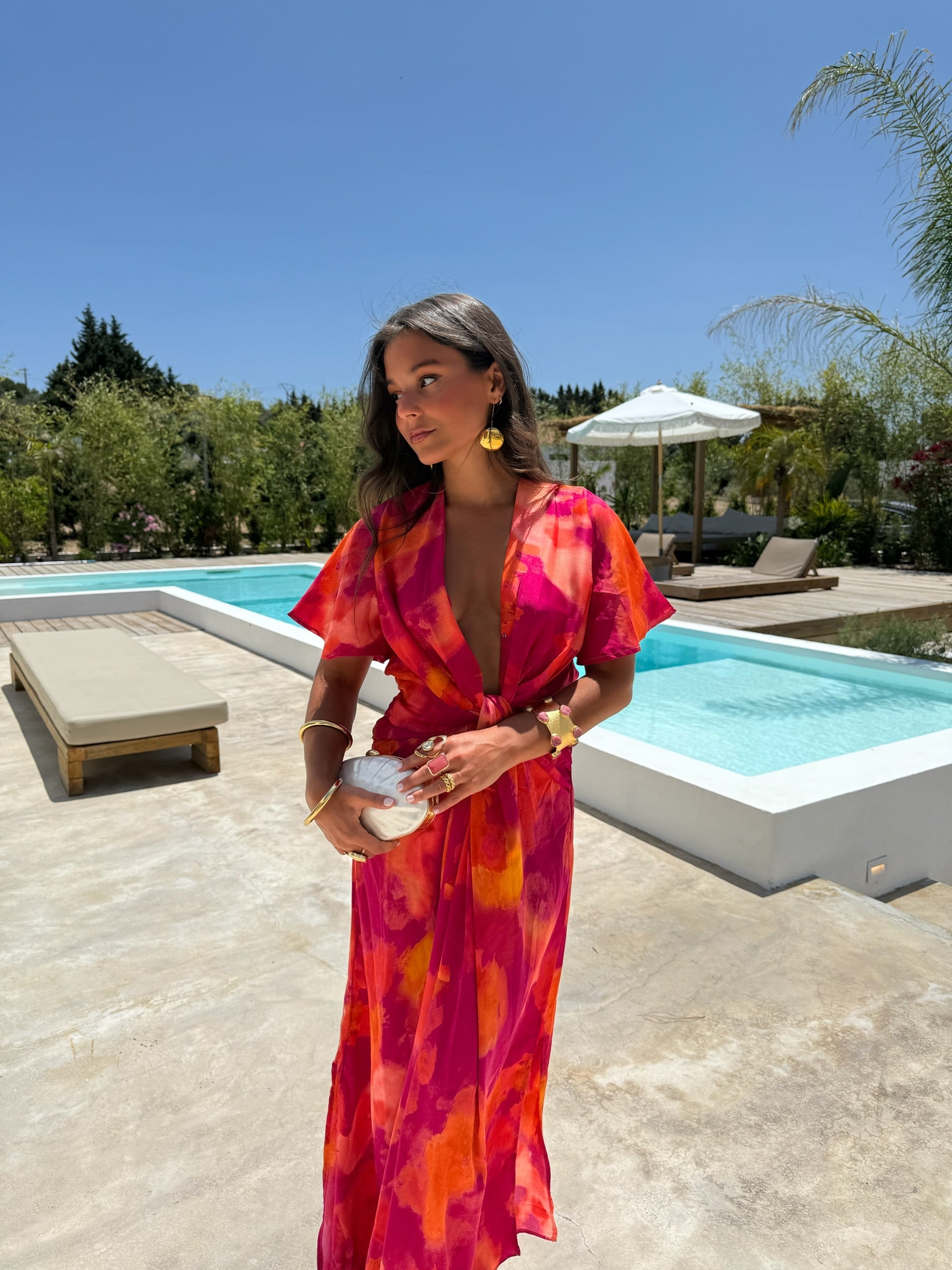 Vestido Brillo del Atardecer - Envío 11/05 al 15/05