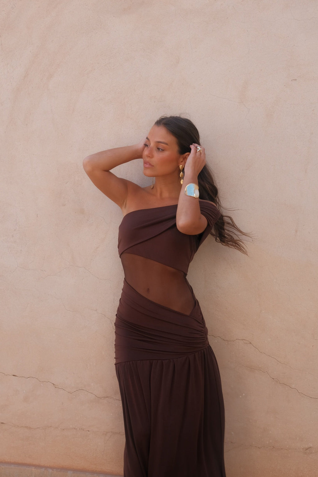 Vestido Dune en Marrón