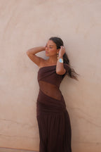 Vestido Dune en Marrón