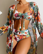 BIKINI FLORA TROPICAL 3 PIEZAS