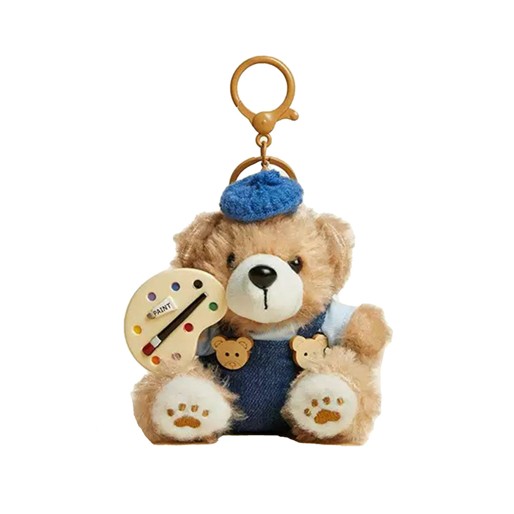 Charm de oso artista para Bolso