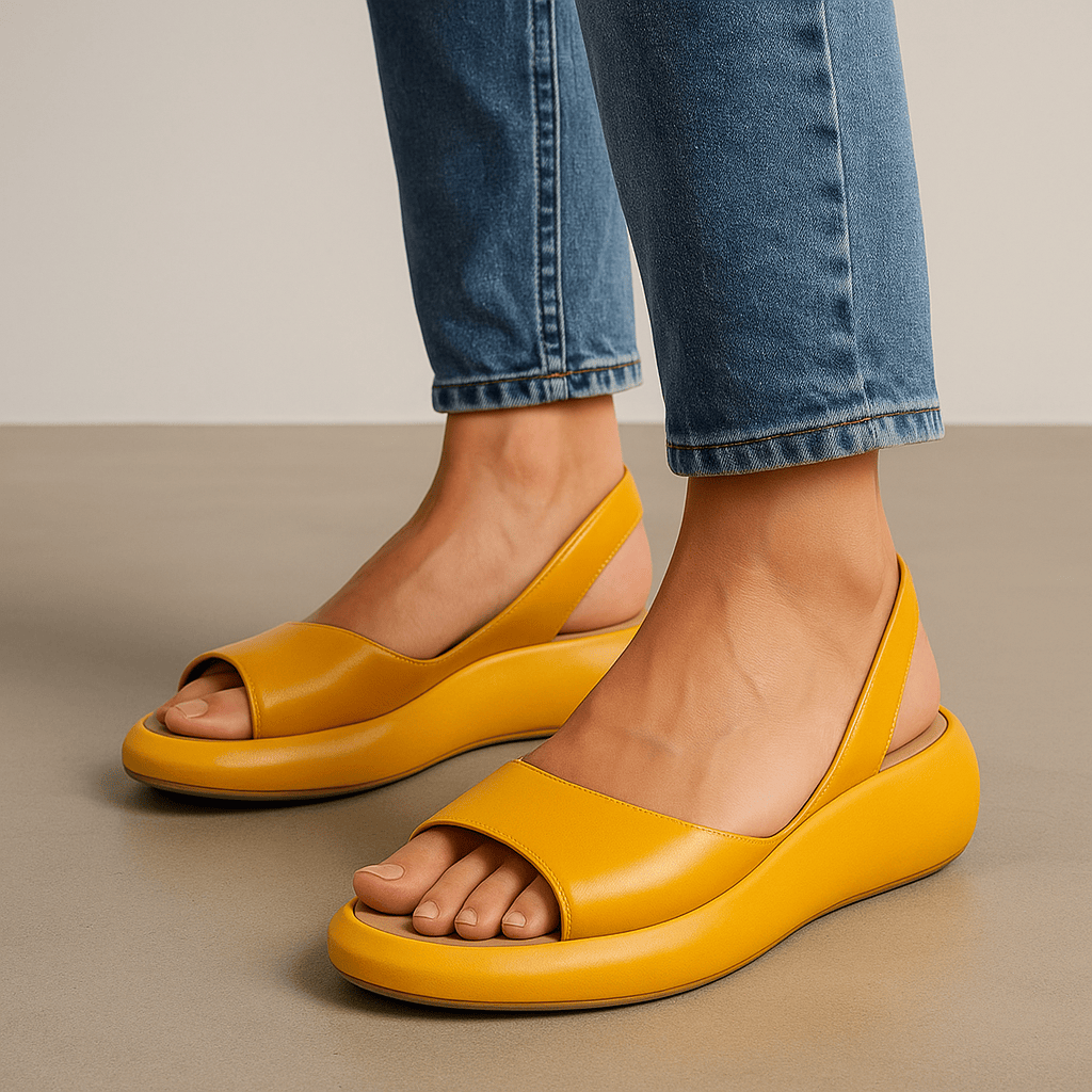 Celeste de Lune | Sandalias Ortopédicas Premium