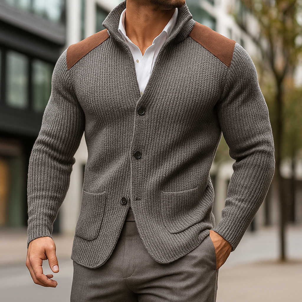 Silvoro | Blazer de punto texturizado