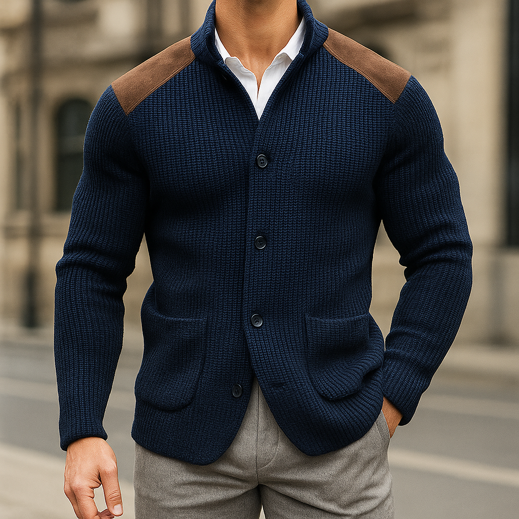 Silvoro | Blazer de punto texturizado