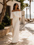 Arabella | Conjunto exclusivo con efecto lino para un verano con estilo