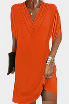 Lesley Vestido Shift Elegante con Escote en V