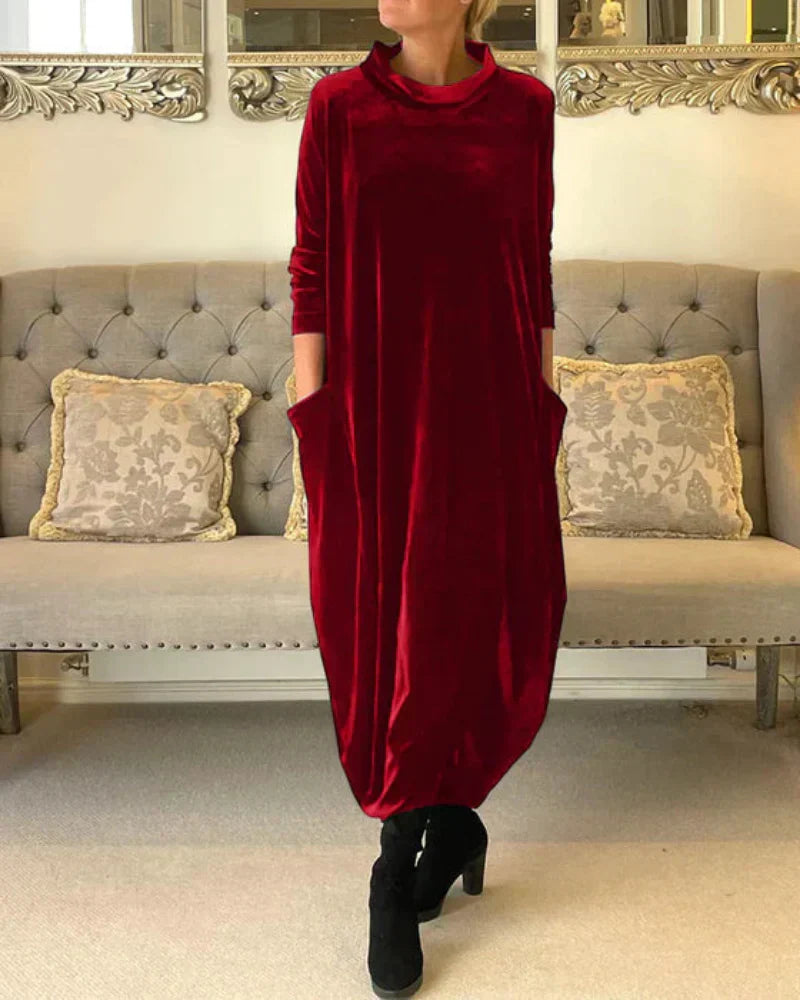 Arianna – Vestido Elegante y Confortable de Invierno