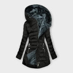 Abrigo Impermeable Forrado de Piel