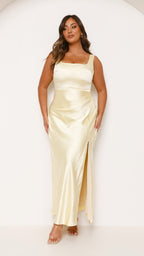 Vestido Maxi Alaria - Amarillo