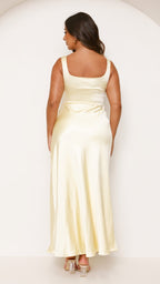Vestido Maxi Alaria - Amarillo