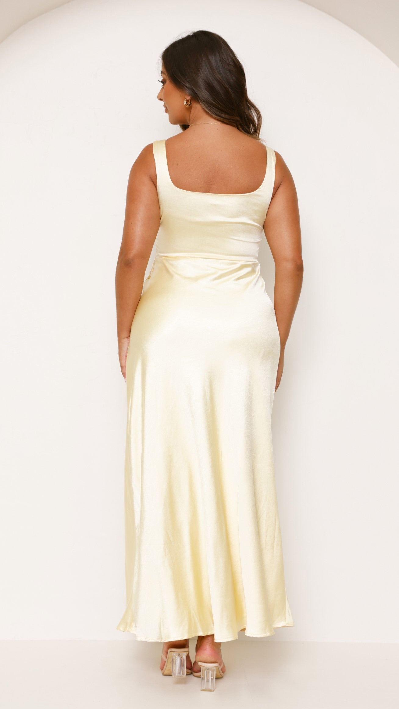 Vestido Maxi Alaria - Amarillo