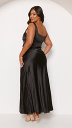 Vestido Maxi Alaria - Negro