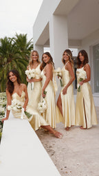 Vestido Maxi Alaria - Amarillo