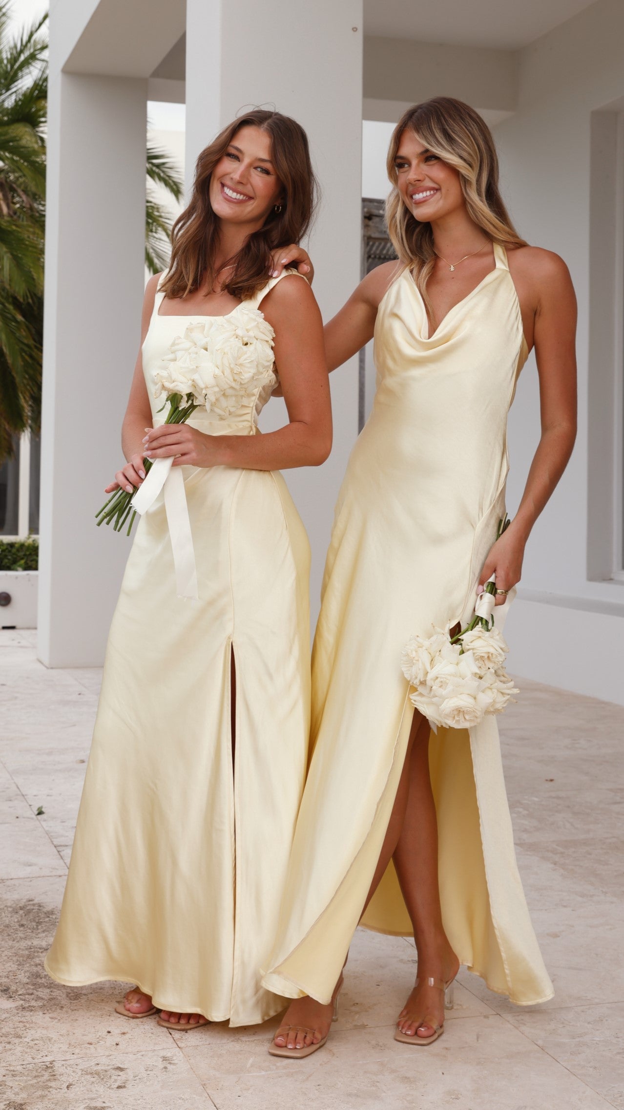 Vestido Maxi Alaria - Amarillo