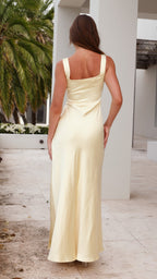 Vestido Maxi Alaria - Amarillo