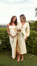 Vestido Maxi Ilana - Amarillo