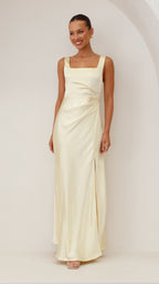 Vestido Maxi Alaria - Amarillo