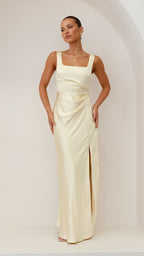 Vestido Maxi Alaria - Amarillo