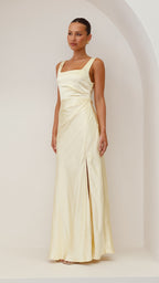 Vestido Maxi Alaria - Amarillo