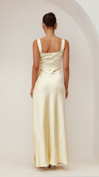 Vestido Maxi Alaria - Amarillo