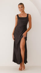 Vestido Maxi Alaria - Negro