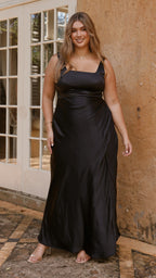 Vestido Maxi Alaria - Negro
