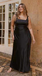 Vestido Maxi Alaria - Negro