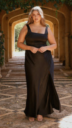Vestido Maxi Alaria - Negro