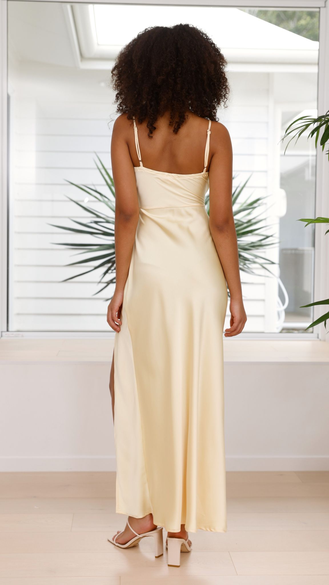 Vestido Maxi Ilana - Amarillo