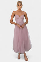 Eileen Vestido Midi de Tul