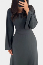 Livia Vestido de Punto con Cintura