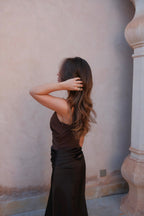 Vestido Amira en Marrón