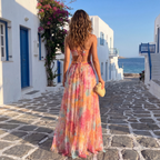 Dayana – Vestido Maxi Cruzado por Delante