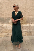 Vestido Luisa Escote en V