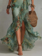 Vestido Martina – Vestido  Maxi Floral Bohemio