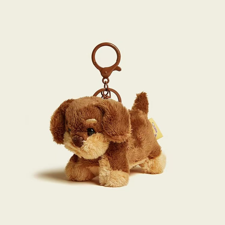 Charm de Peluche Cachorro para Bolso