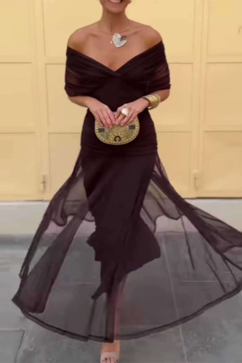 Vestido Luisa Escote en V