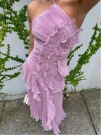 Elena™ | Vestido largo Ocean Whirlpool