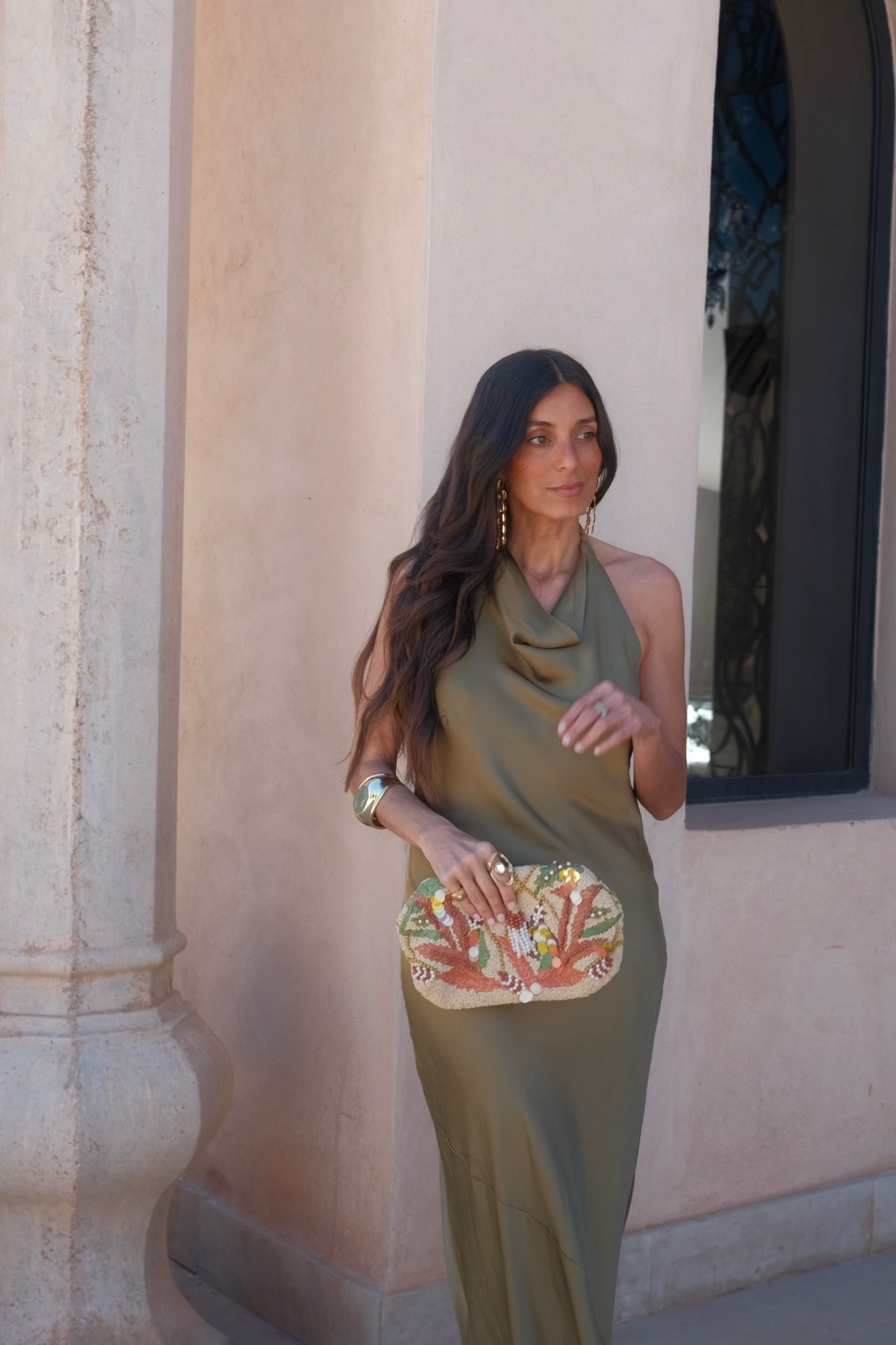 Vestido Riad en verde