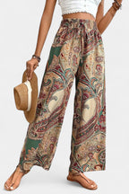 Vitoria Pantalones de Verano de Pierna Ancha