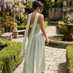 Maia - Vestido maxi sin tirantes